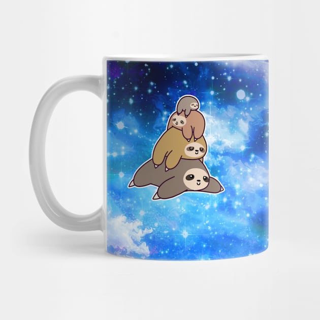 Sloth Stack Night Sky by saradaboru